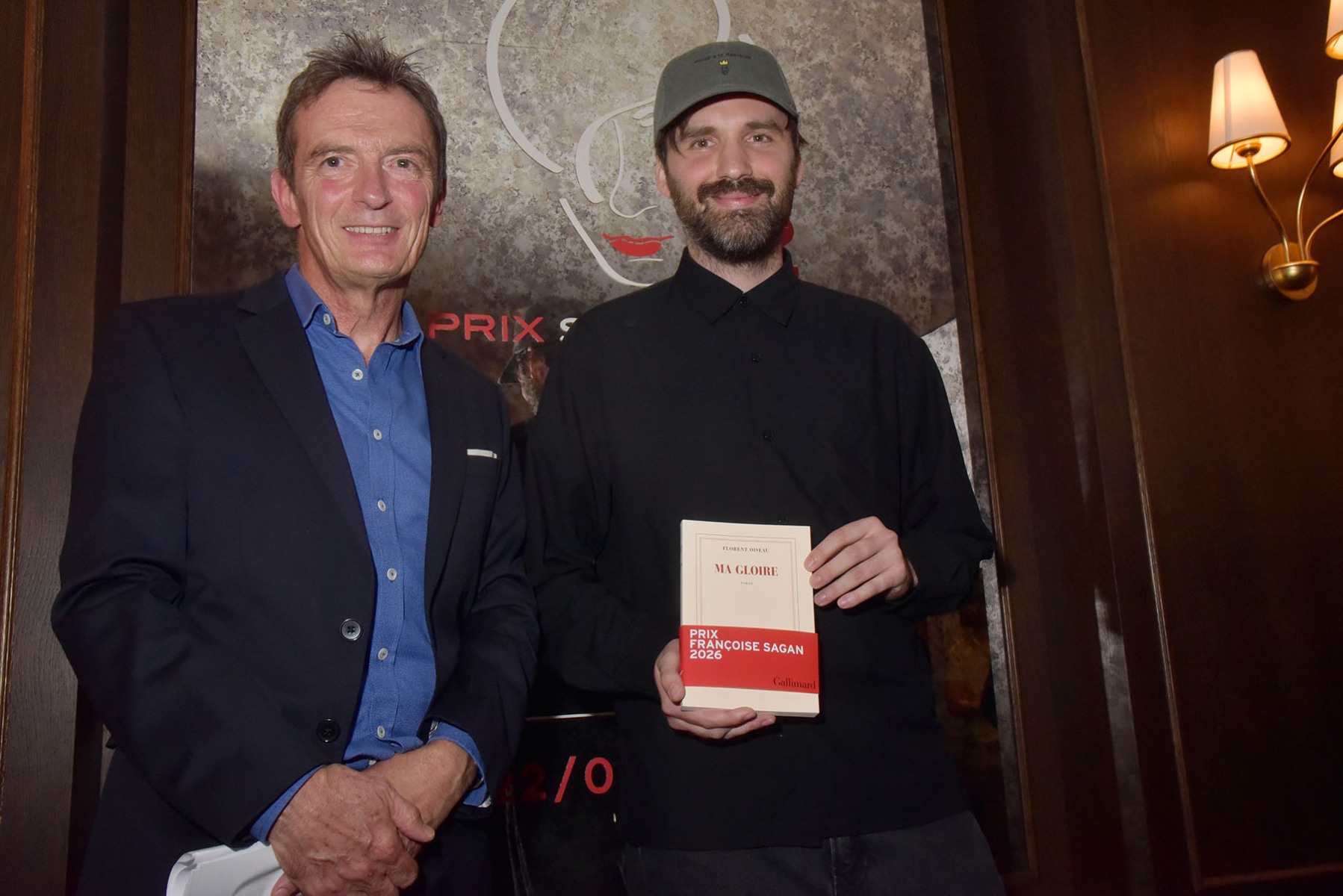 Denis Westhoff et Florent Oiseau, sa casquette et son book et leurs sourires en plan (presque) américain