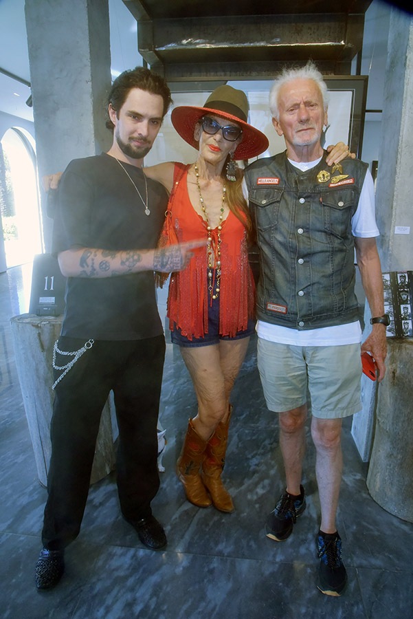 Shanon Aujard (Fils de Richard Aujard) Patricia Vick et son Hells Angel d'amoureux Fred Dusque