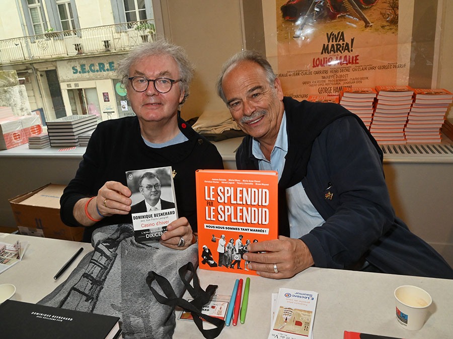 Les Messieurs cinema Dominique Besneard et Jean Pierre Lavoignat !