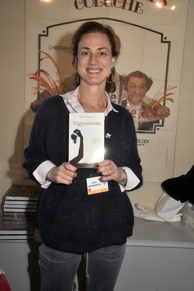 Laure Gasparotto est une femme de lettre et une femme de vigne C’est une ecriwine quoi !