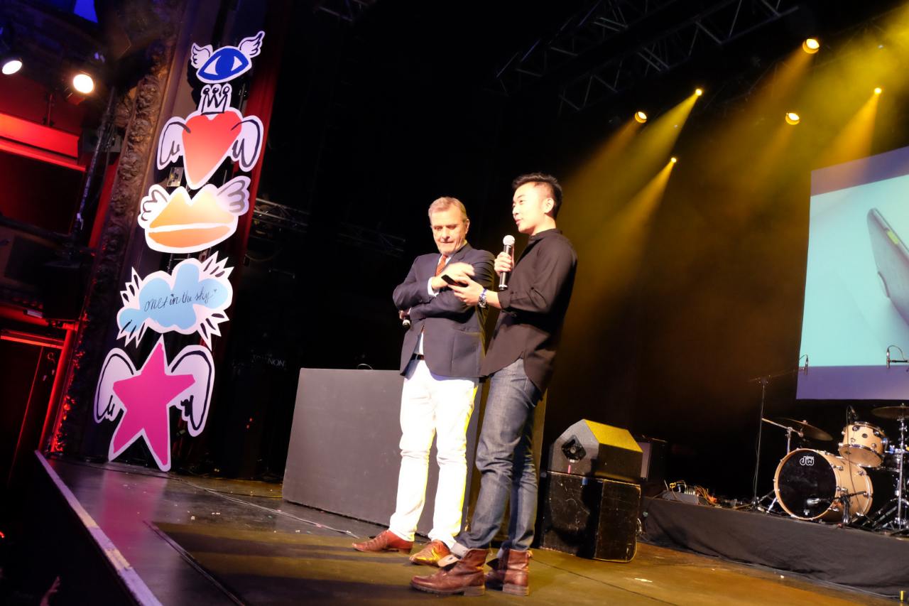 Jean Charles de Castelbajac et Carl PEI fondateur de OnePlus