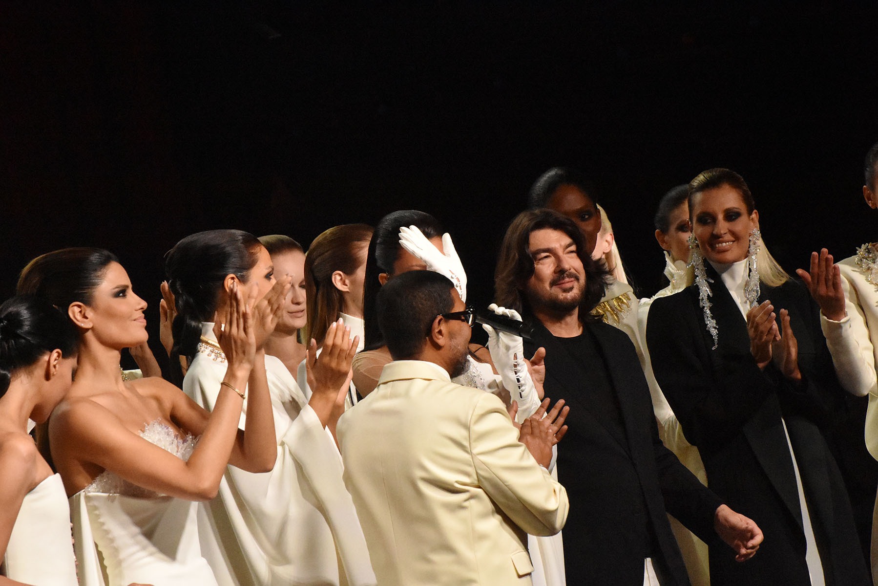 Oumaima Taleb et Stéphane Rolland,à la Finale