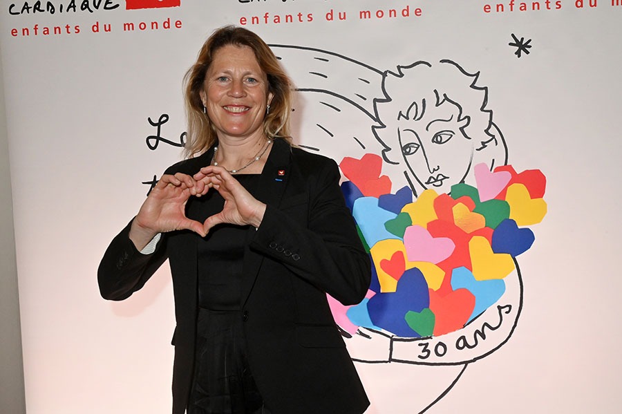 La navigatrice Samantha Davies c’est la marraine des Talents ont du coeur: Peace and love !!