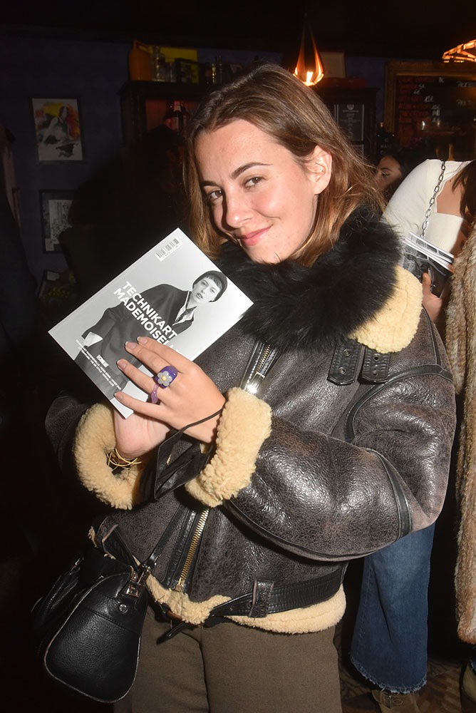 Technikart Mademoiselle C'est pour toutes les bombasses en bomber comme Marie Astrid Hamon