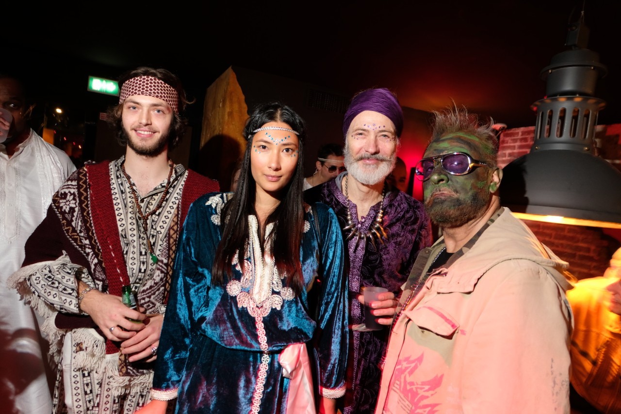 Dan Marie Rouyer, Alex, Bruce et Jacky Jayet