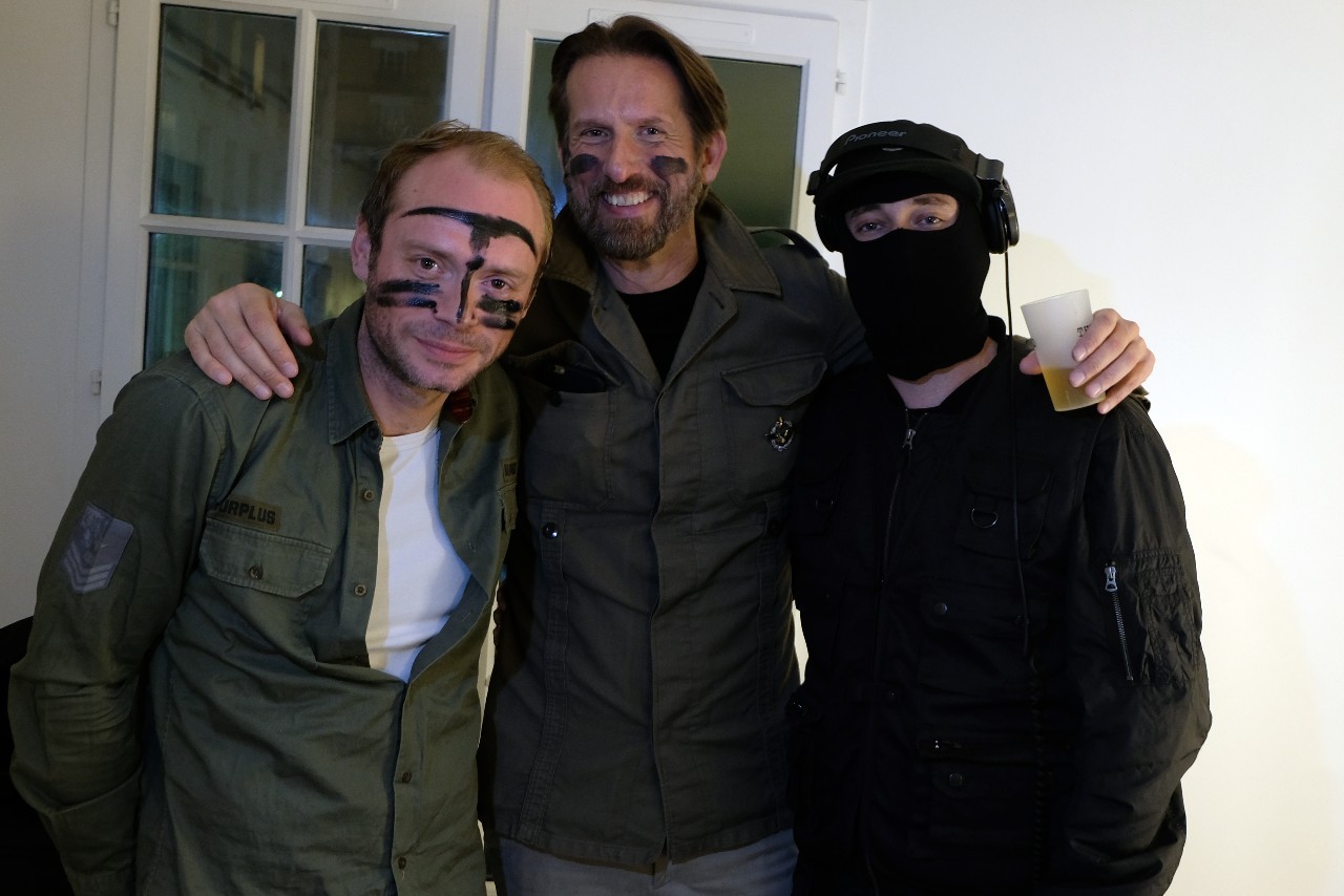 Julien le Stum, Sam Bobino et DJ BRI