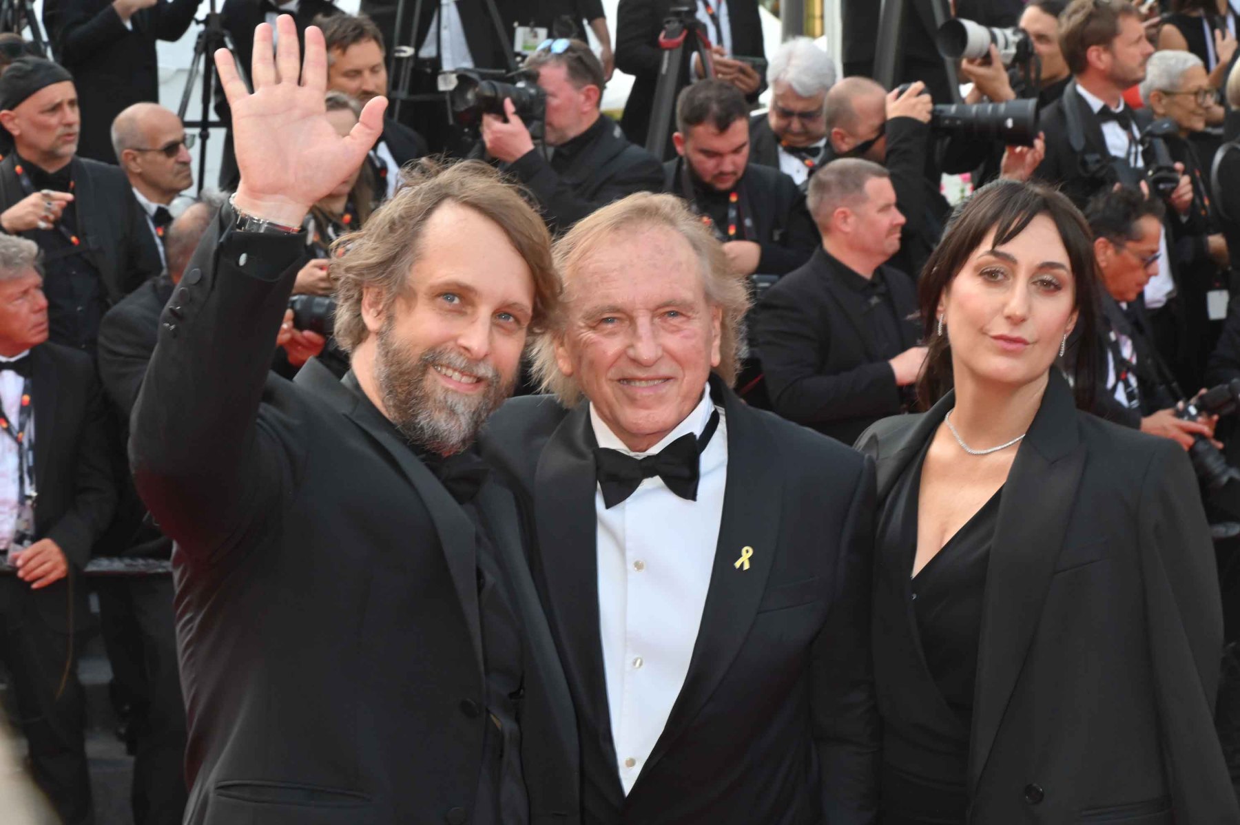 Le Grand Pardon et le Petit Pardon Tandem : Alexandre Arcady et son Fils Alexandre Aja arrivent sur la red carpet