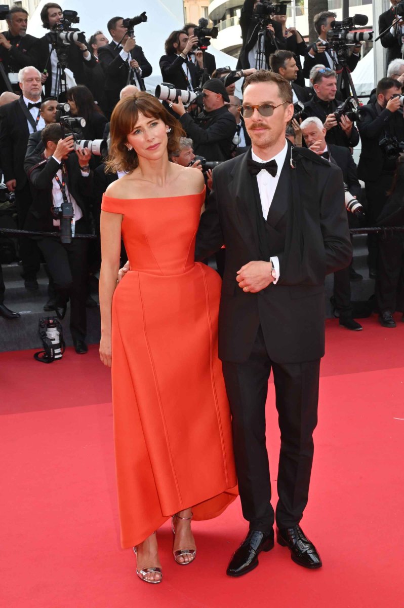 Sophie Hunter accompagne son Benedict Cumberbatch de mari