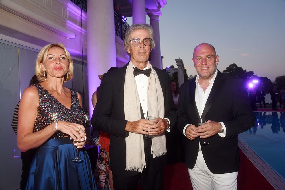 Grand invité de marque Dominique Desseigne avec Marie Chretien Franceschini et Francesco Maio