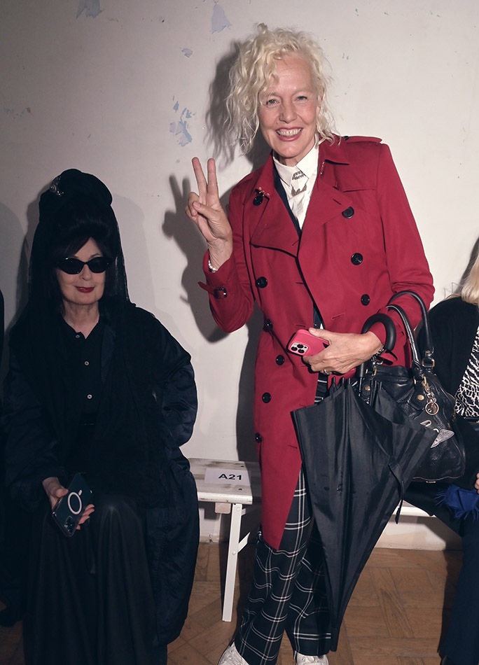 Ellen von Unwerth et Diane Pernet en mode Stendhal