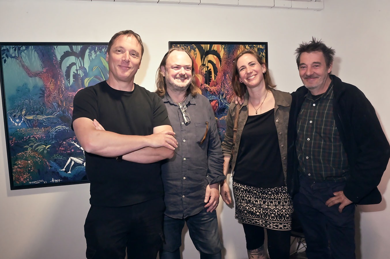 Laurent Rigail, Eric Brugier, Adey et Jerome Mesnager font tapisserie