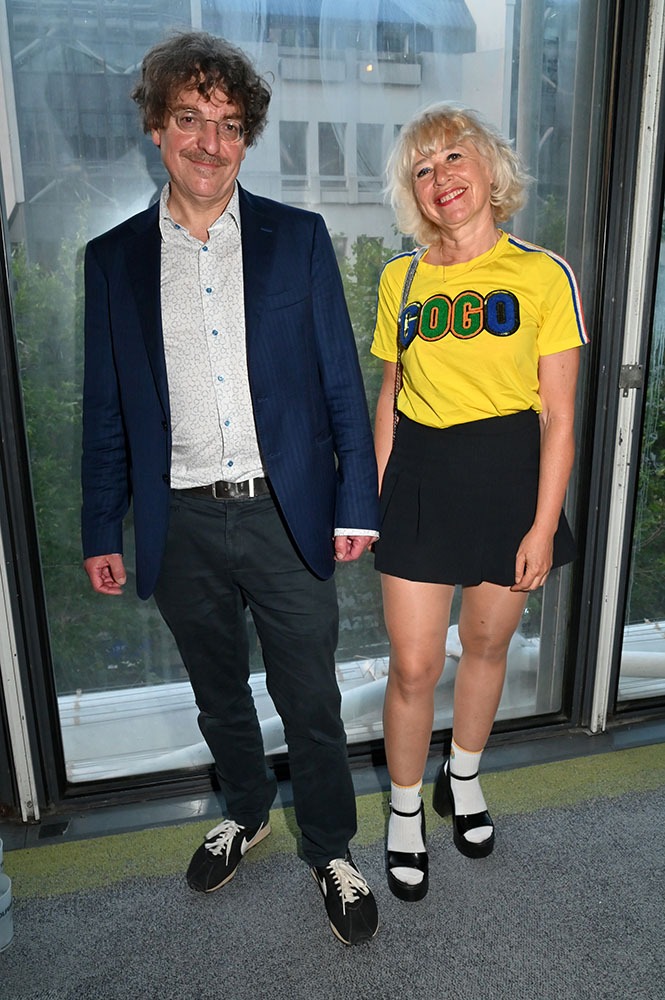 Les inséparables Le galeriste Youri Vincy et Corinne Fhima
