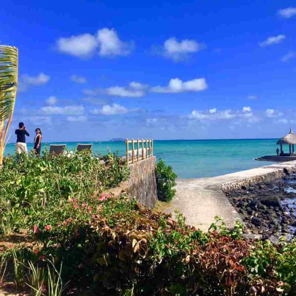 ile Maurice le tour de la plage