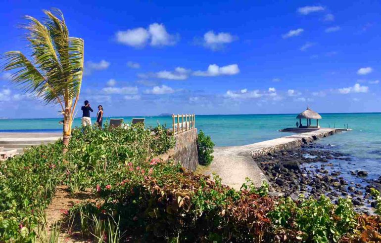 ile Maurice le tour de la plage