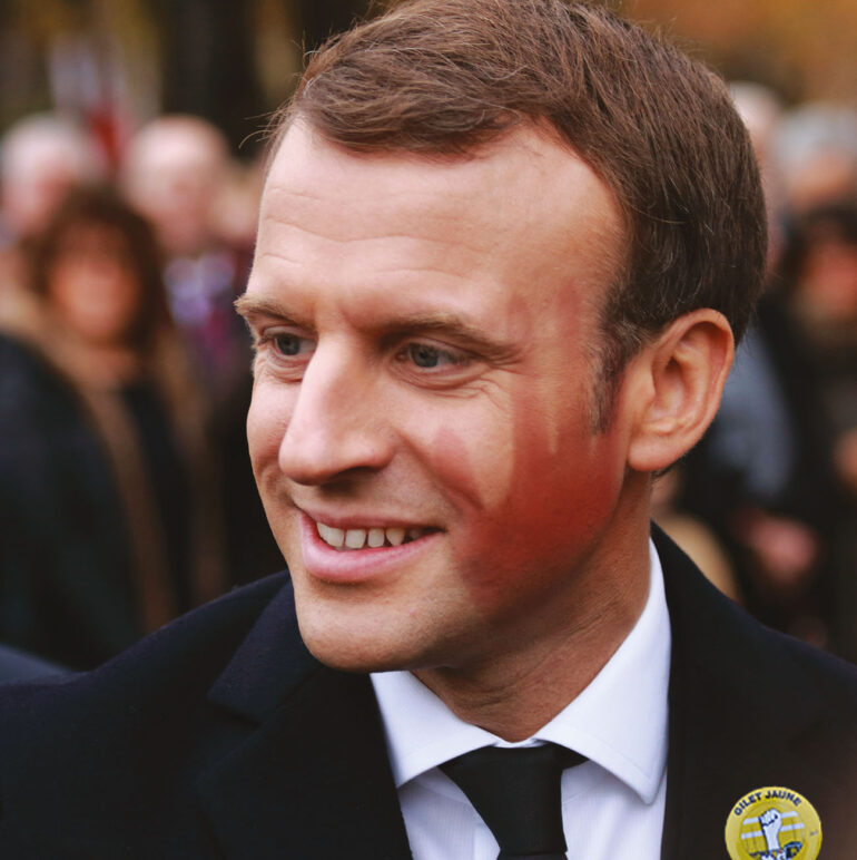 Emmanuel Macron Technikart