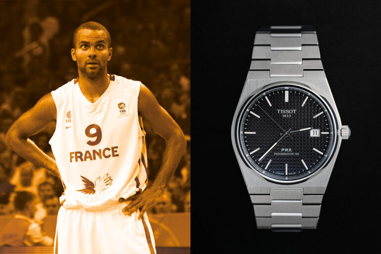 Tony Parker tissot powermatic