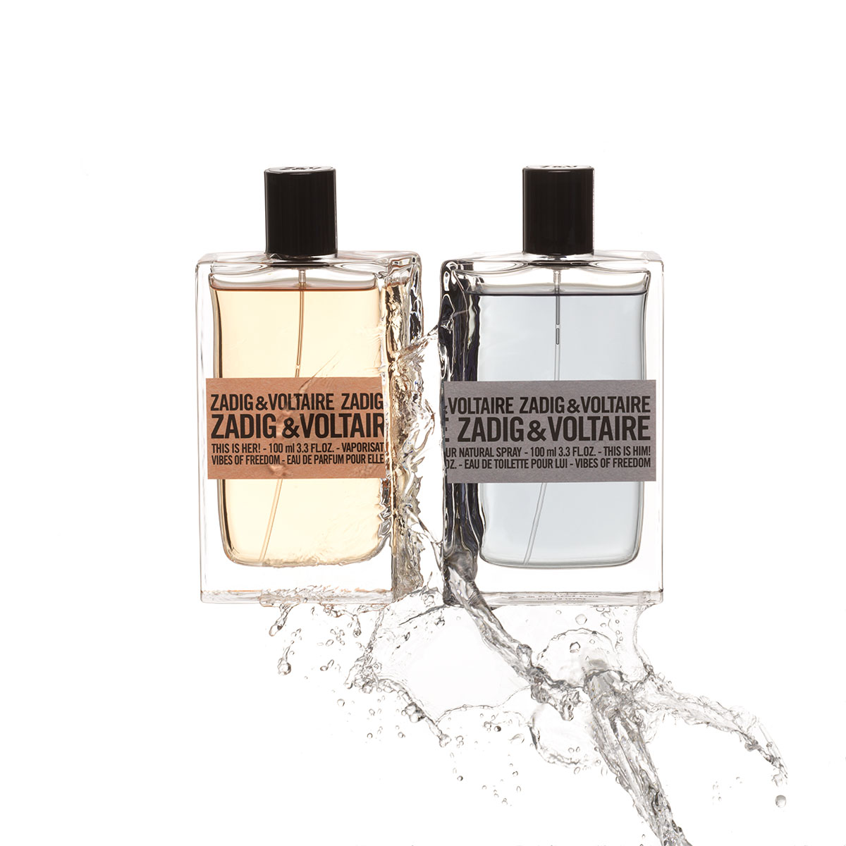 THIS IS HER ! Vibes of freedom EDP THIS IS HIM ! Vibes of freedom EDT par ZADIG ET VOLTAIRE