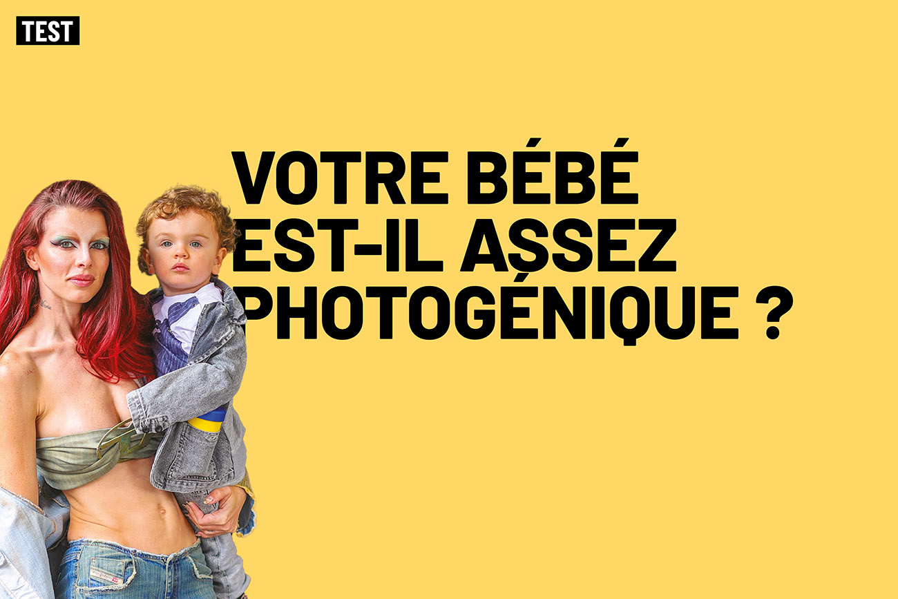 test bébé photogénique
