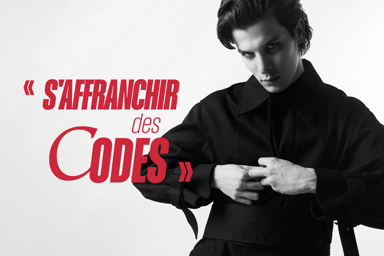 Noham Edje, police officer: “freeing yourself from codes”