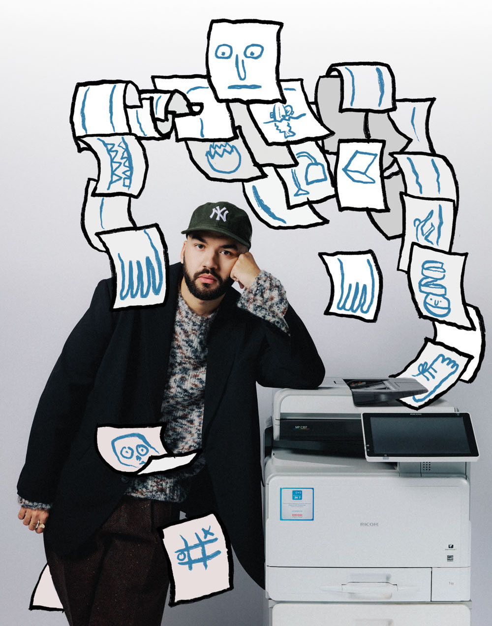 Oli technikart