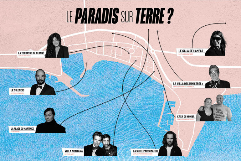 Carte festival de Cannes 2025
