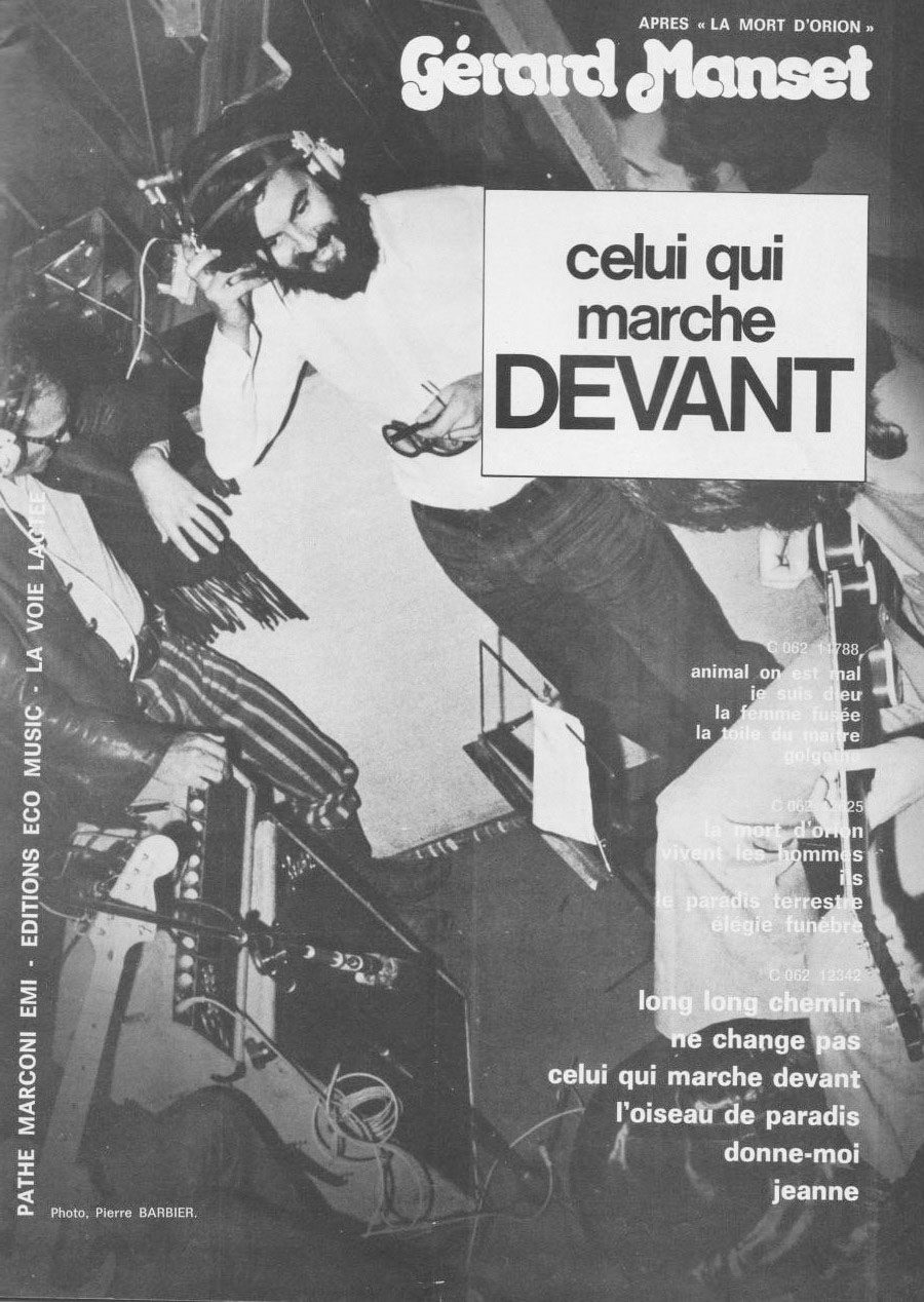 gérard manset celui qui marche devant