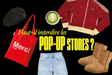 pop-up store interdits